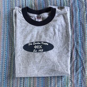 vintage phi epsilon kappa shirt